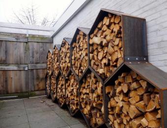 Хранение дров – выбираем правильное место